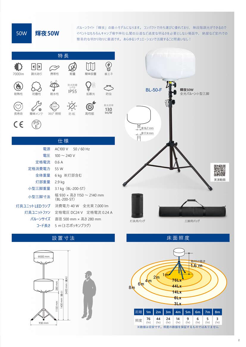 LEDバルーンライト,発電機不要,夜間工事,イベント,